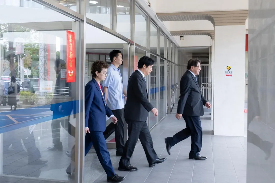 總統賴清德、府秘潘孟安。(資料照/總統府)