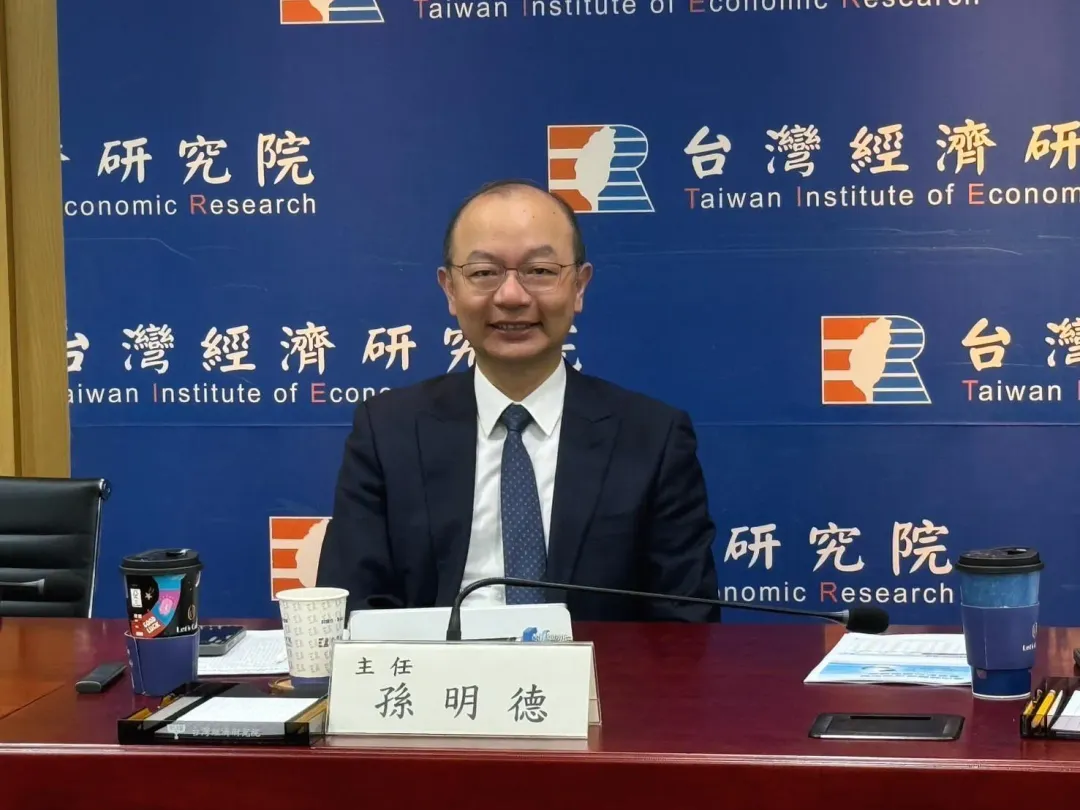 台經院景氣預測中心主任孫明德。（圖／台經院提供）