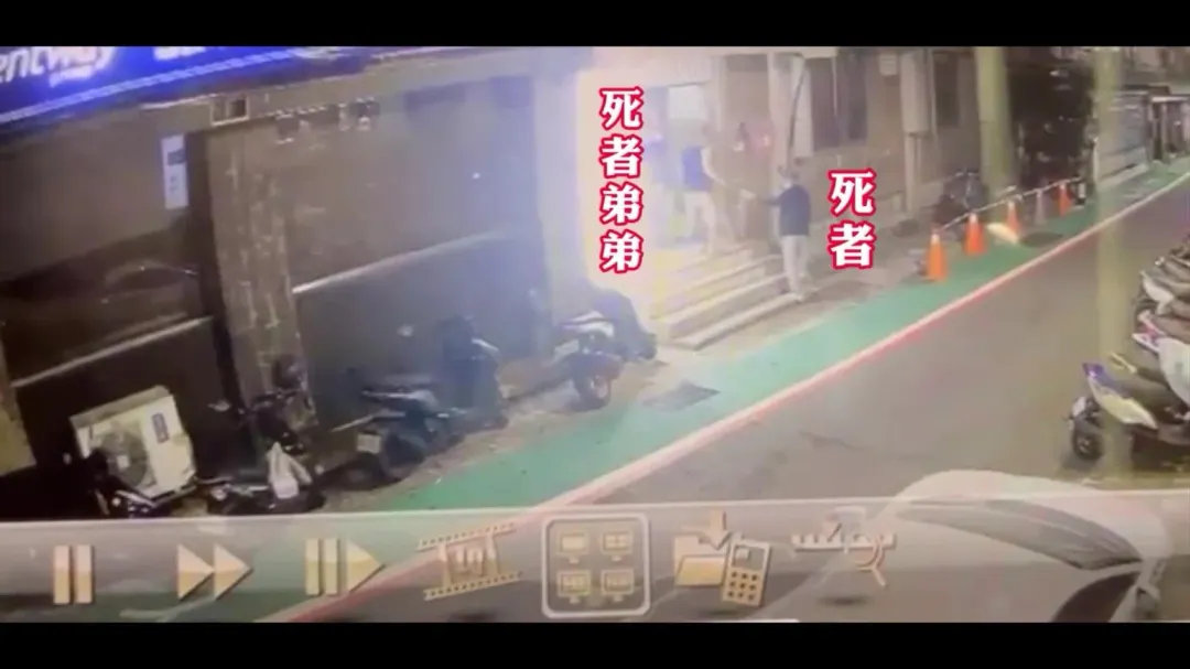 黃姓男子22日入住弟弟家的最後身影，但是卻再也沒有出過公寓。（圖／翻攝畫面）
