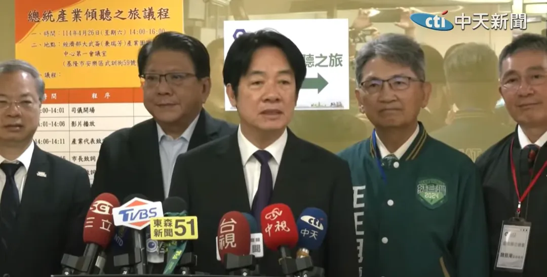 總統賴清德。（圖／中天新聞）