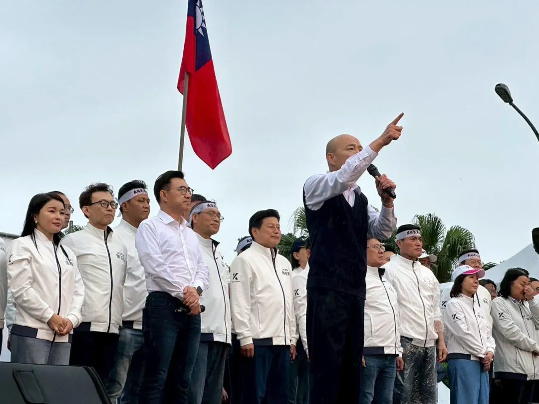 韓國瑜26日也走上凱道。（圖／翻攝韓國瑜臉書）