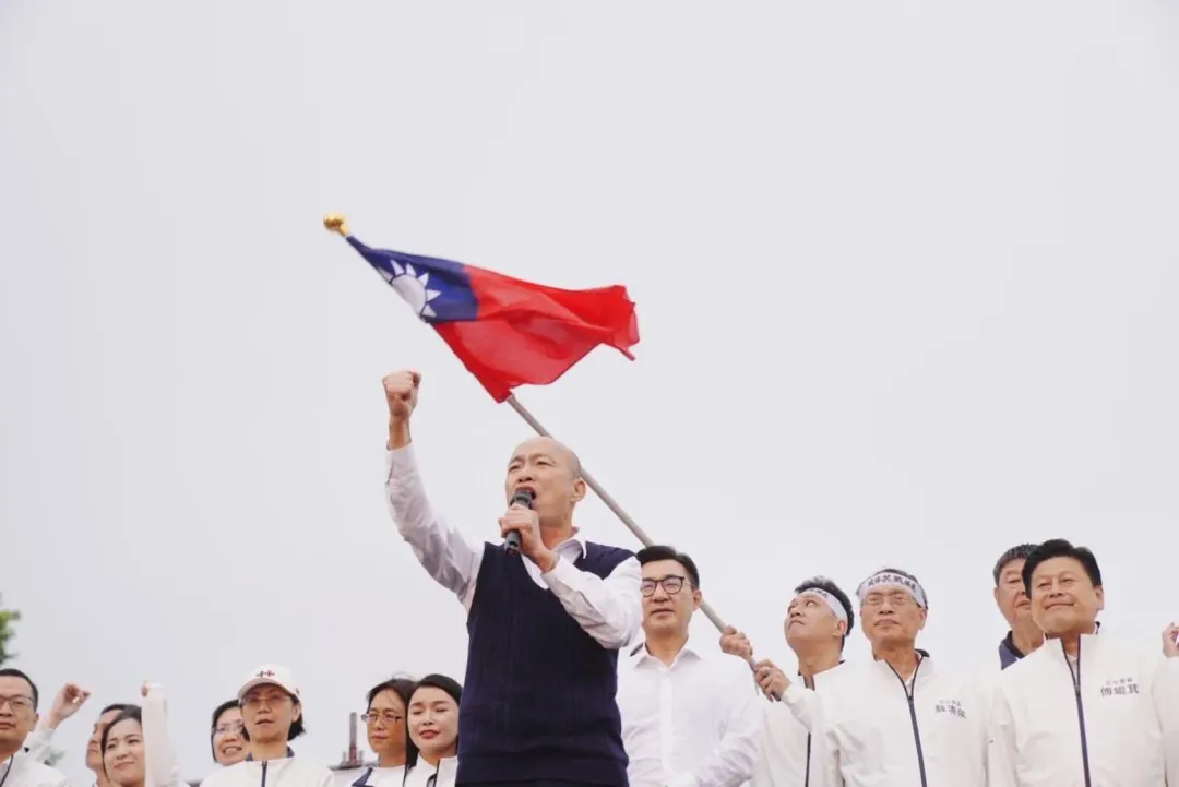 韓國瑜26日也走上凱道。（圖／翻攝韓國瑜臉書）