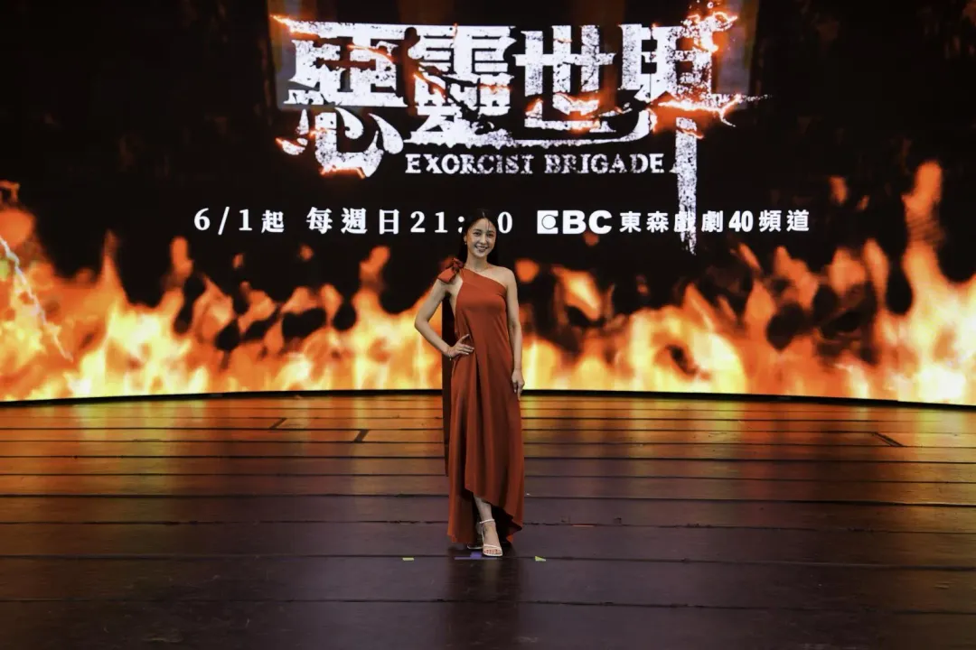 大元婚後首露面。(圖/世新大學 提供)