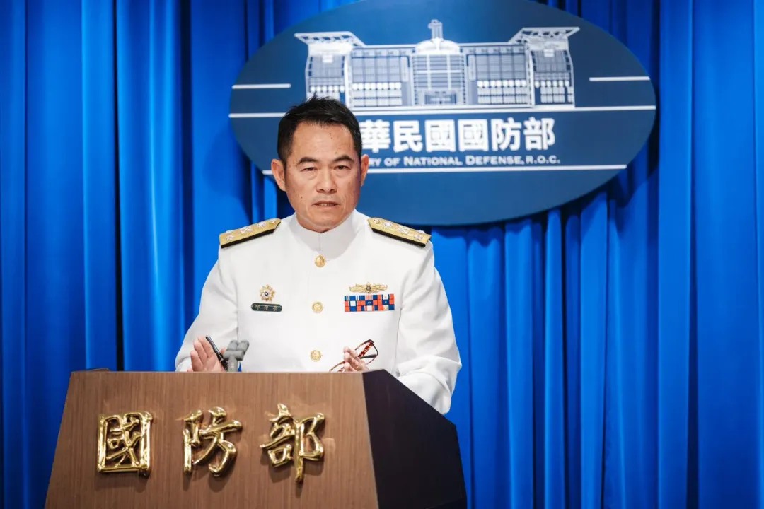 海軍司令部參謀長邱俊榮中將。（圖／國防部）