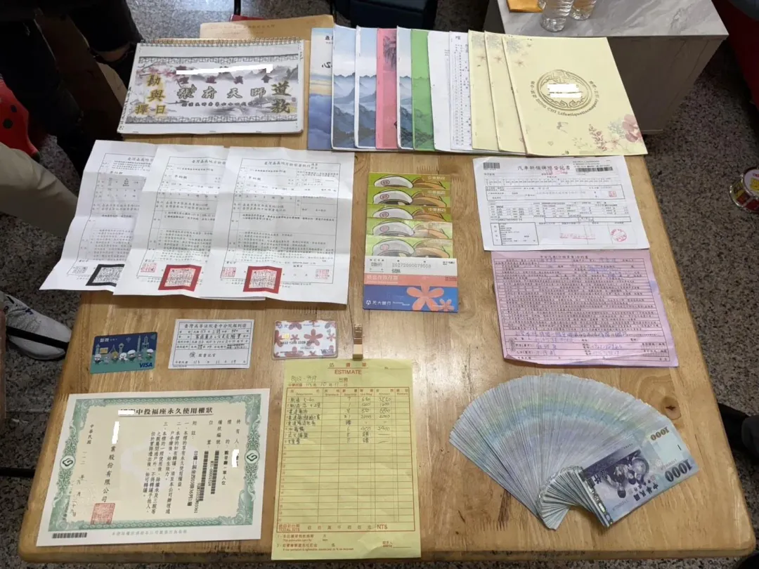 犯罪集團幕後有竹聯幫黑道背景的李姓男子為首，除暴力、恐嚇取財之犯行外，另外更涉及「假買賣靈骨塔塔位詐欺集團」。（圖／翻攝畫面）