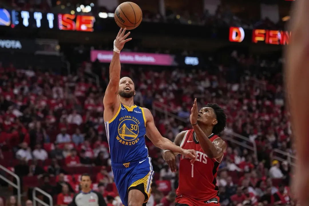 柯瑞（Stephen Curry）。（圖／美聯社）