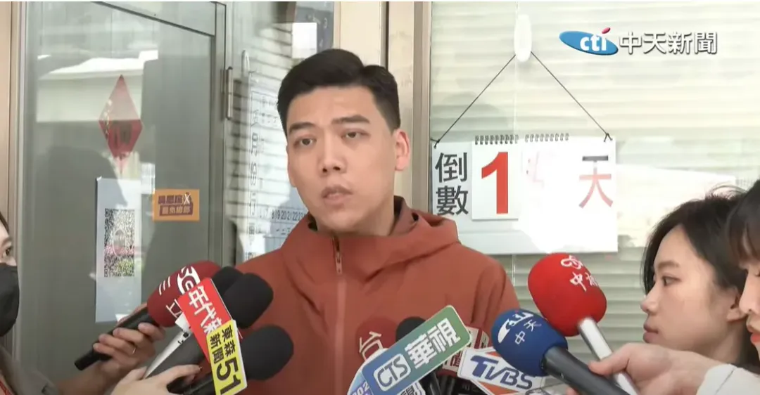 賴苡任表示，會儘快釐清是否為張克晉本人的意思。（圖/中天新聞）