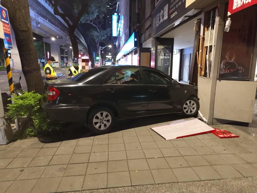 車禍現場。（圖／警方提供，下同）