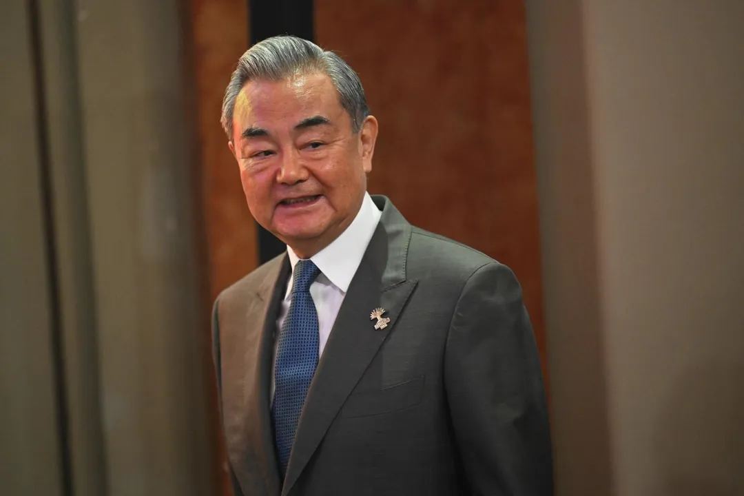 大陸外長王毅。（圖／美聯社）