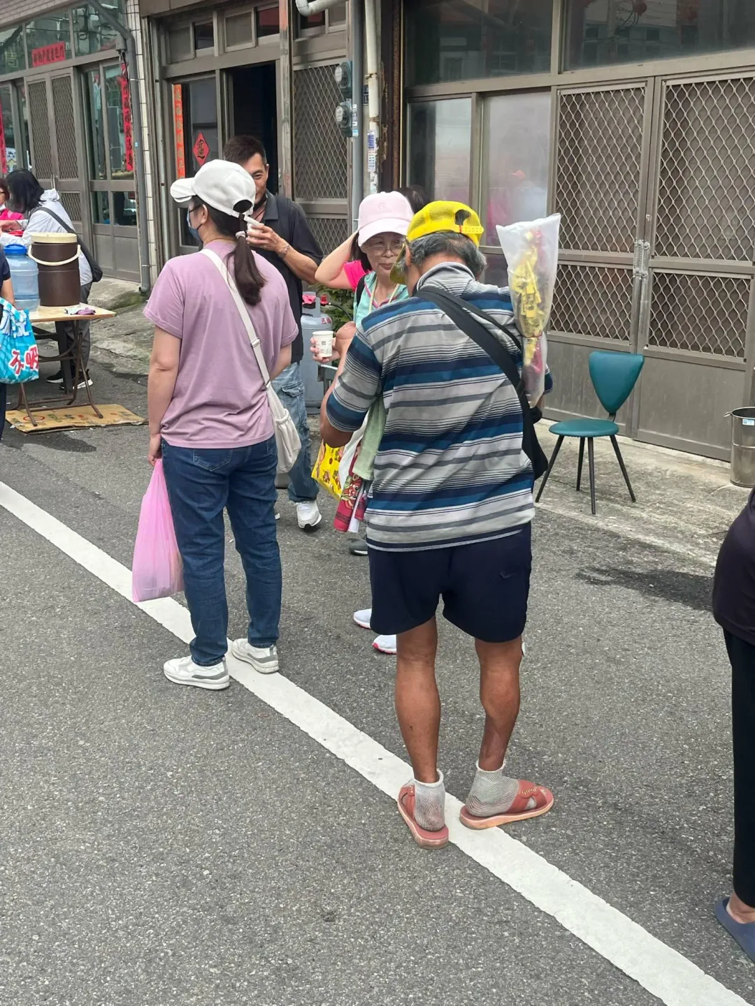 白沙屯媽祖進香，勇腳伯也在隊伍內。（圖／曾建勛授權提供）