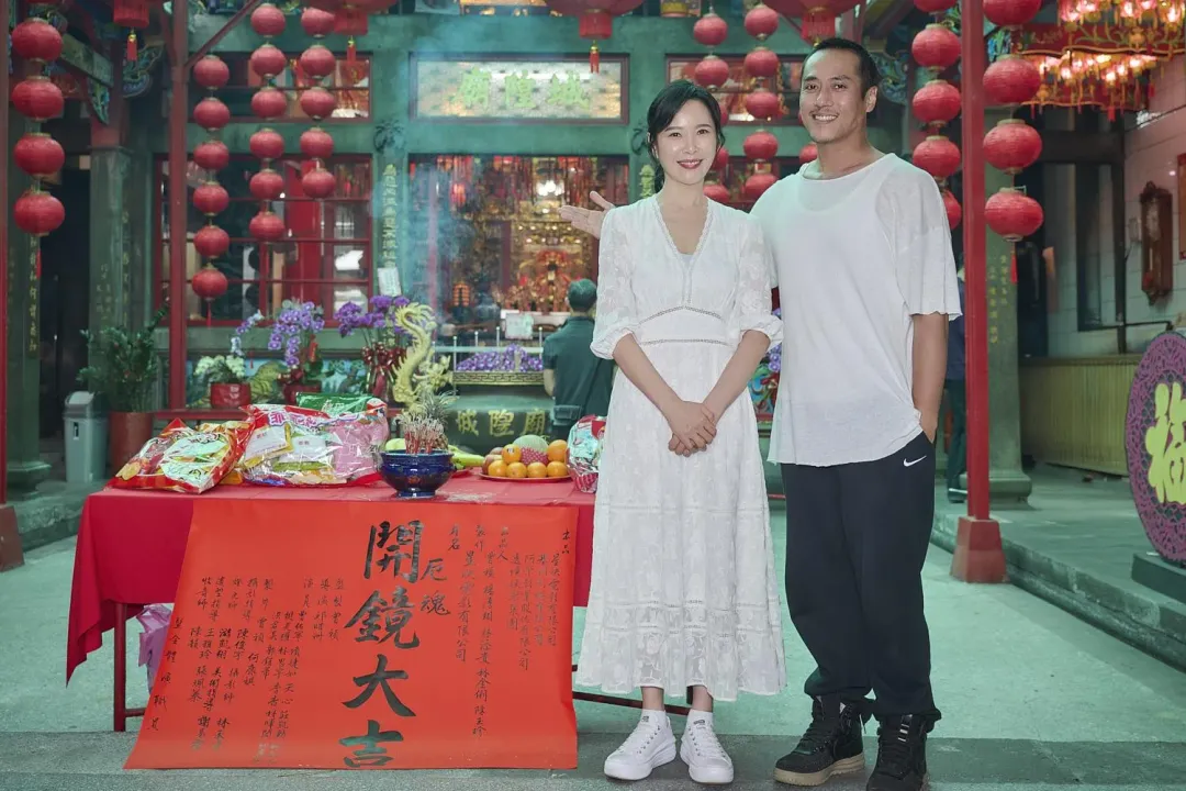 天心（左）及莊凱勛（右）在電影《厄魂》裡有精彩對手戲。（圖／星映電影 提供）