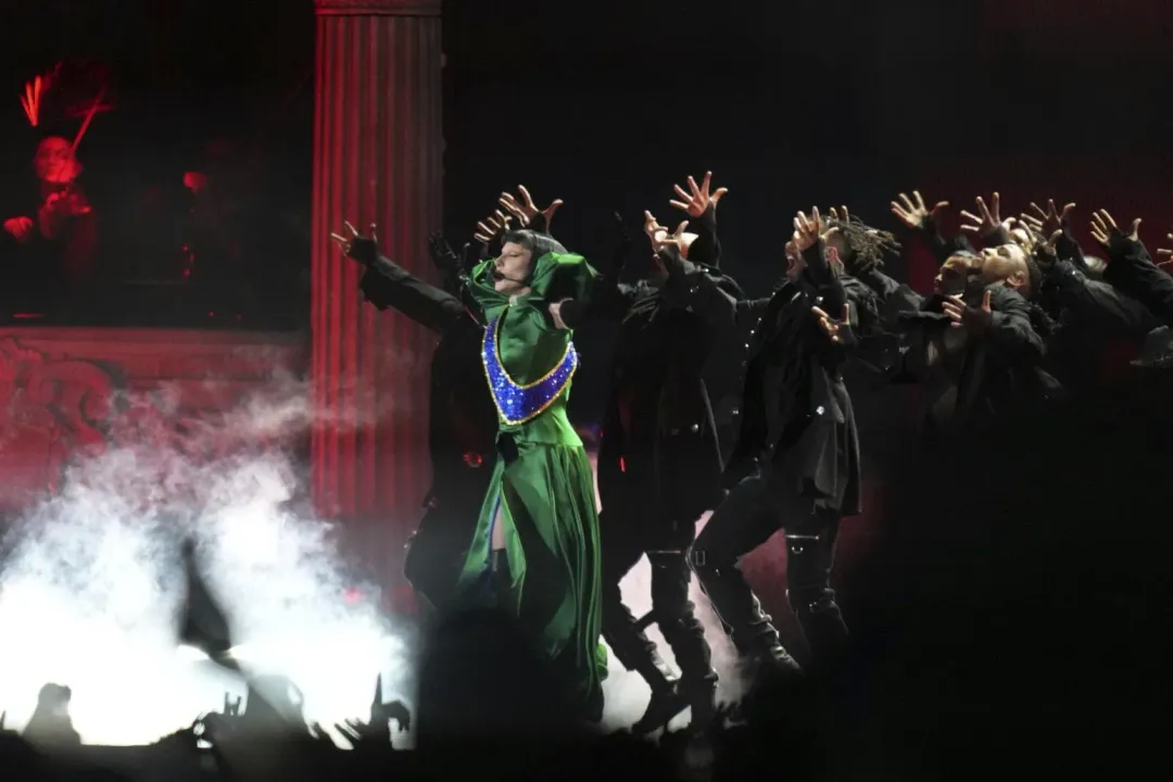 Lady Gaga於3日在巴西里約熱內盧舉行演唱會，吸引超過210萬人到場。（圖／美聯社）