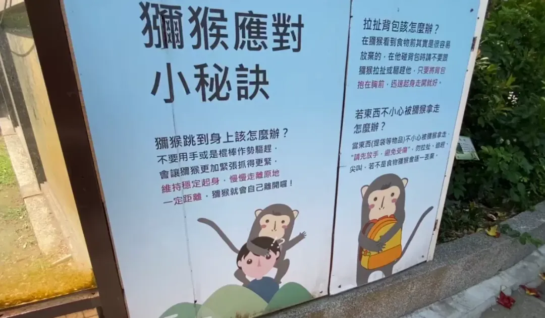 園區內處處有看板宣導。(圖/中天新聞)