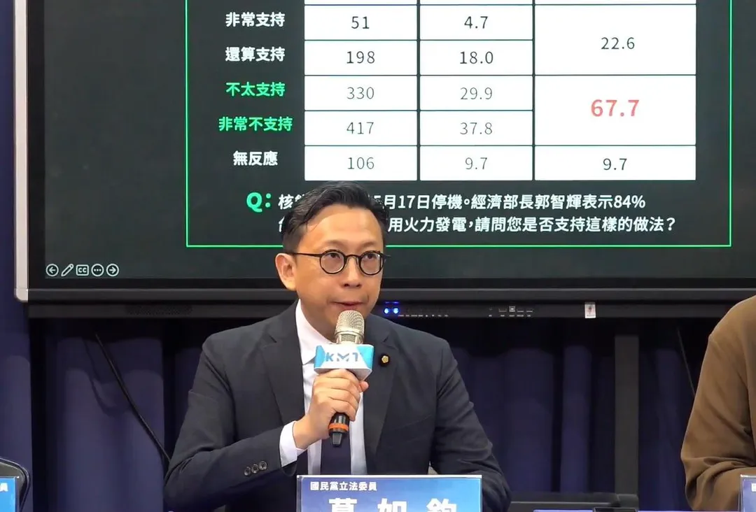 國民黨立委葛如鈞。（圖／翻攝自國民黨臉書）