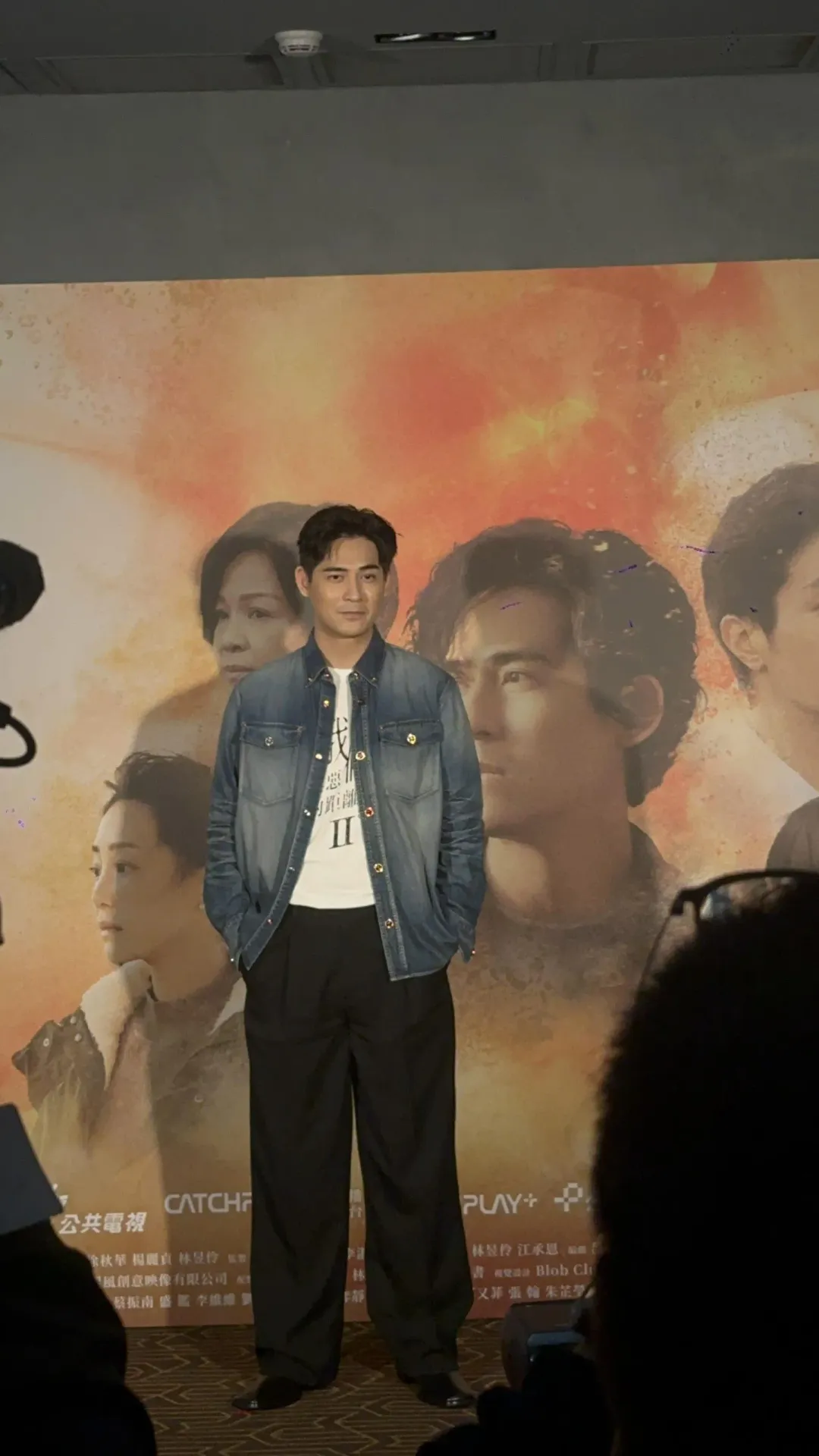 仔仔7日出席《我們與惡的距離2》記者會，罕見主動提及舊愛大S。（圖／記者 伍映澄 攝）