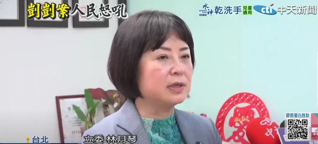 綠委林月琴資料照。(圖/中天新聞)