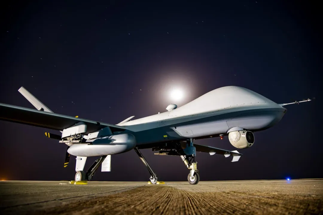 美軍MQ-9死神無人機。(圖/美國空軍)