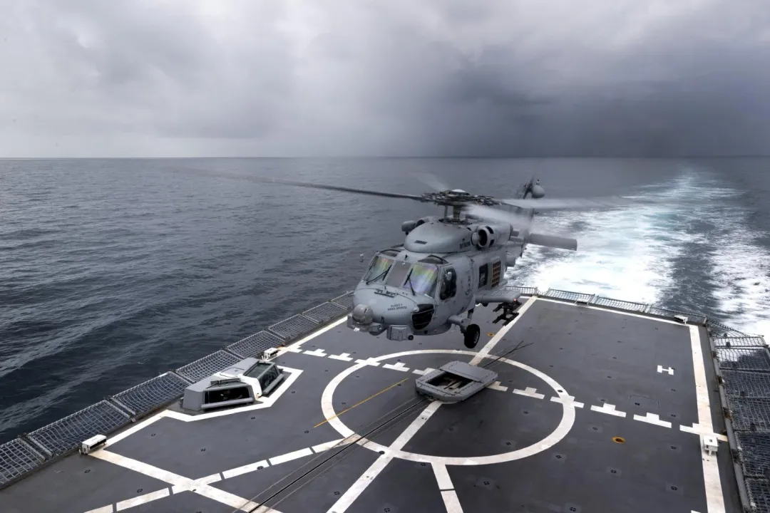 澳洲MH-60R反潛直升機。(圖/澳大利亞海軍)