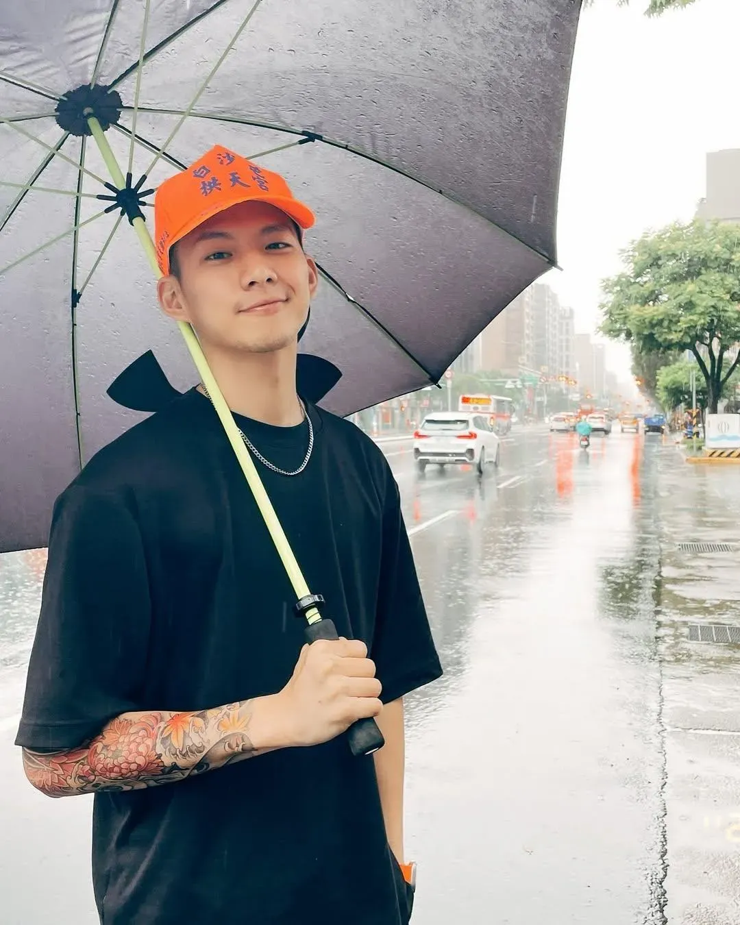 男星吳念軒近日低調參與白沙屯媽祖進香。（圖／翻攝IG actor_nien_hsuan）