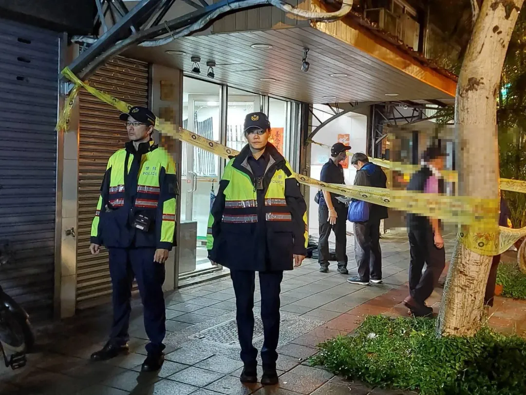 台北市松山區11日晚間驚傳命案。(圖/翻攝畫面)