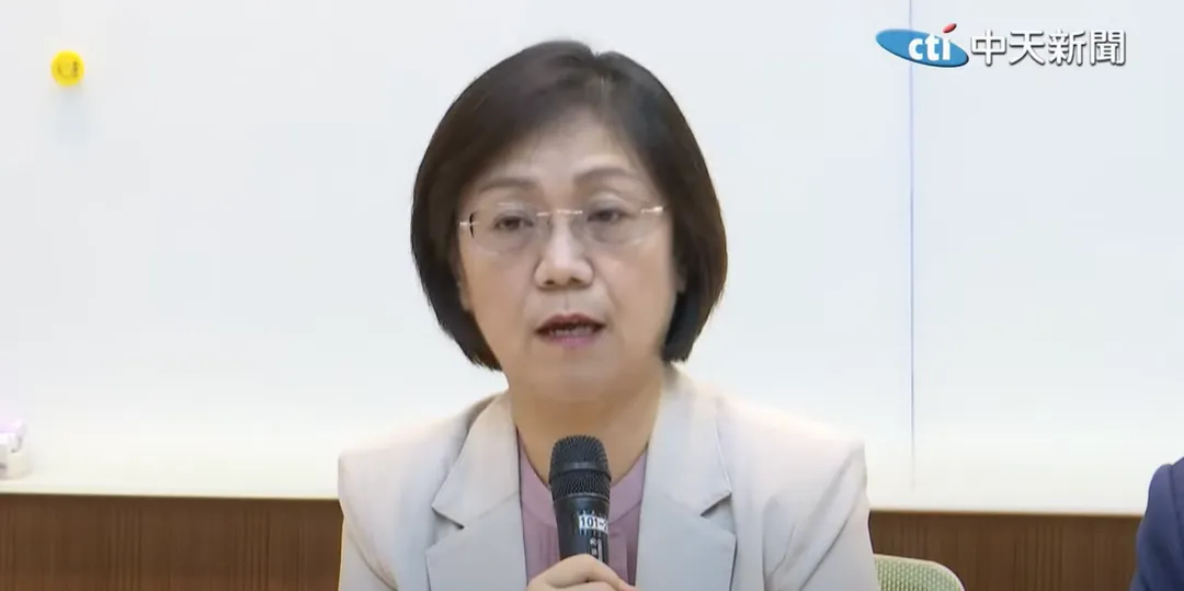 國民黨立委翁曉玲。（圖／中天新聞）