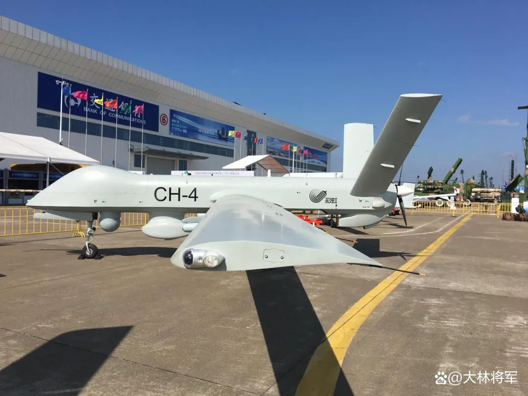 彩虹-4察打一體無人機。(圖/翻攝微博)