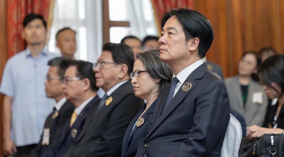 根據「國家政策研究基金會」公布的民調，賴清德總統的「平均得分」為51.2分。（圖／總統府）