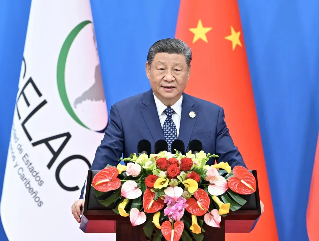 大陸國家主席習近平於今（23） 日下午應約與德國總理梅爾茨進行通話。（圖/新華社）