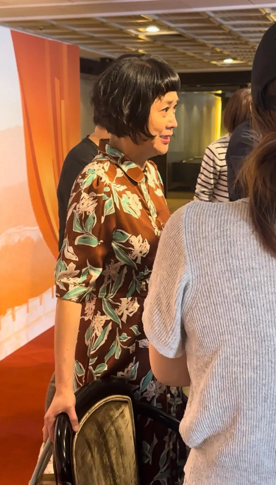 王月相當心疼小S及S媽,談及大S時難忍情緒落淚。(圖/記者 伍映澄 攝)
