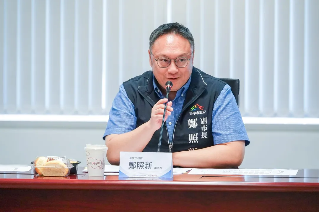 台中市副市長鄭照新。（圖／台中市政府）