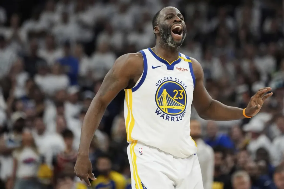 格林暗指裁判操控讓分盤，遭NBA重罰5萬美元。（圖／美聯社）