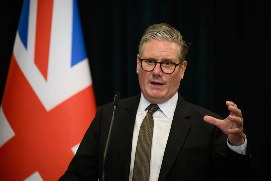 英國首相施凱爾。（圖／美聯社）