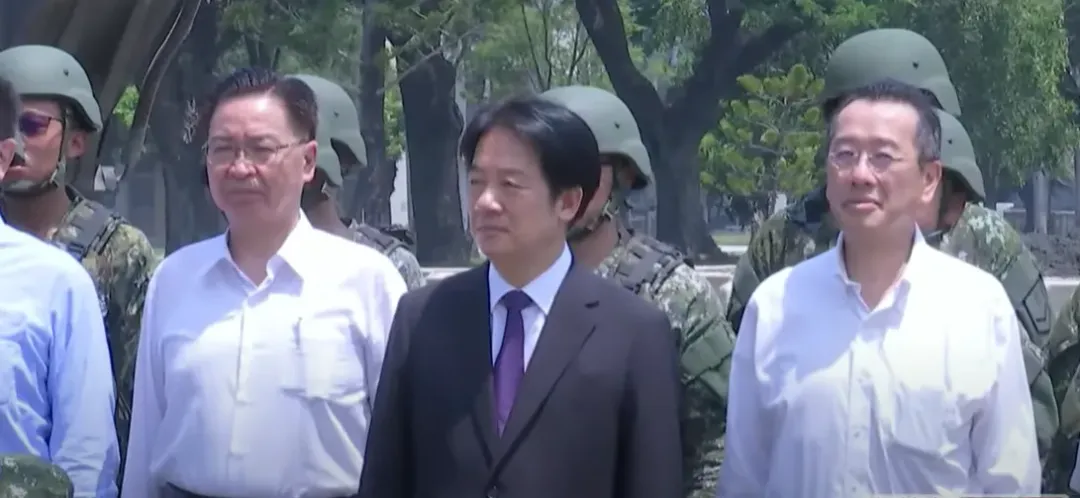 端午節將至,總統賴清德今天勗勉南部地區部隊。(圖/中天新聞)