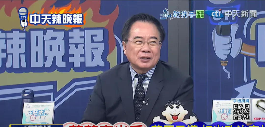 前立委蔡正元。(圖/中天新聞)