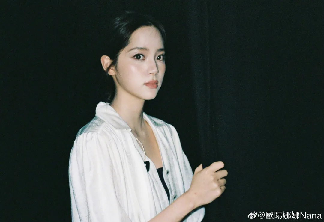 歐陽娜娜被陸委會點名「親中」恐挨罰。 （圖／翻攝微博「歐陽娜娜Nana」）