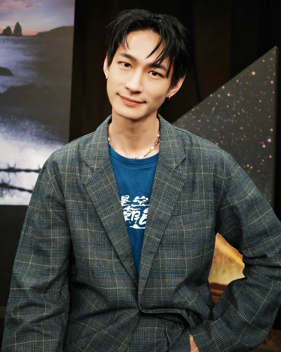演員黃河是陳竟飛演藝圈的貴人。(圖/黃河IG)