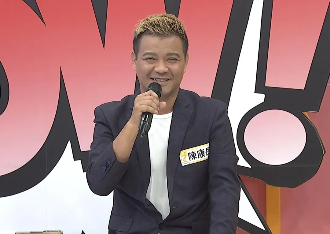 &nbsp;陳康岳分享脫困的驚險過程。（圖／中天綜合台提供）