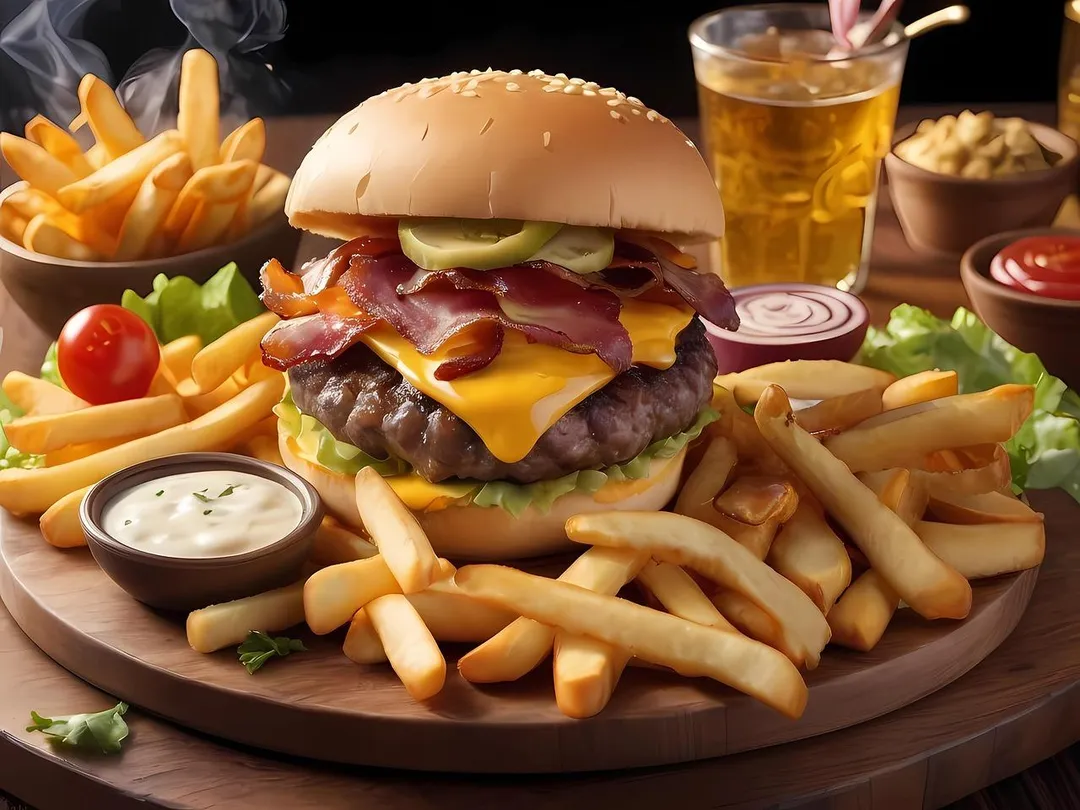 16.3%的孩子一週至少3天食用速食或油炸食物；若以「每週至少一次」計算，更達66.6%。（示意圖／Pixabay）