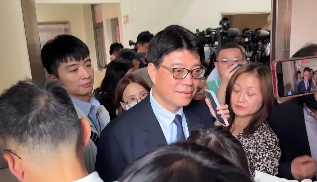 陸委會主委邱垂正。（圖／中天新聞）