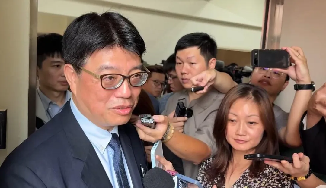 陸委會主委邱垂正。（圖／中天新聞）
