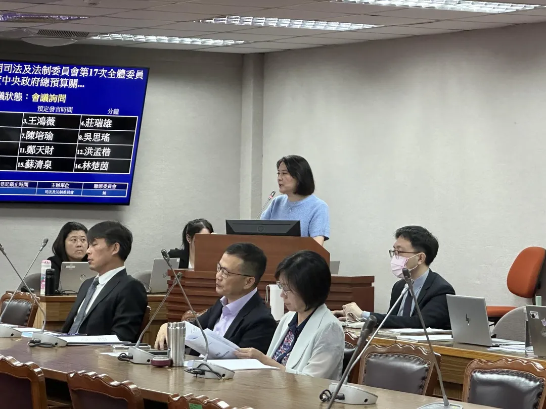 藍白不滿吳釗燮擅自缺席立院備詢。（圖／黃詩崴攝）