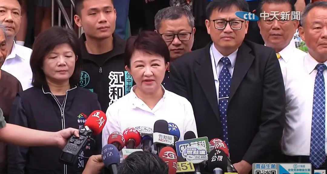 盧秀燕是否參選國民黨主席，引發討論。（圖／中天新聞）