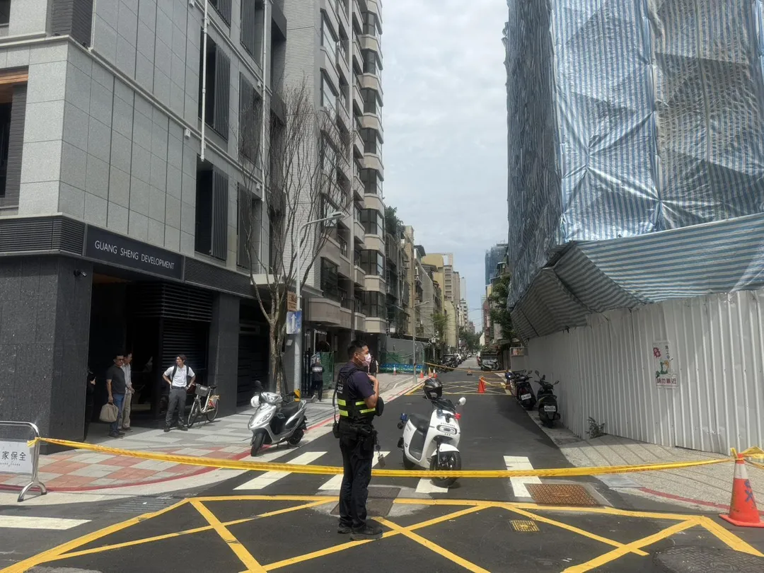員警架設封鎖線封鎖。（圖／警方提供）