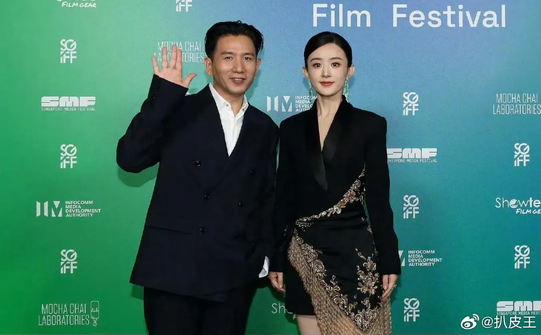 趙麗穎被爆出熱戀台灣導演趙德胤。（圖／翻攝自微博）
