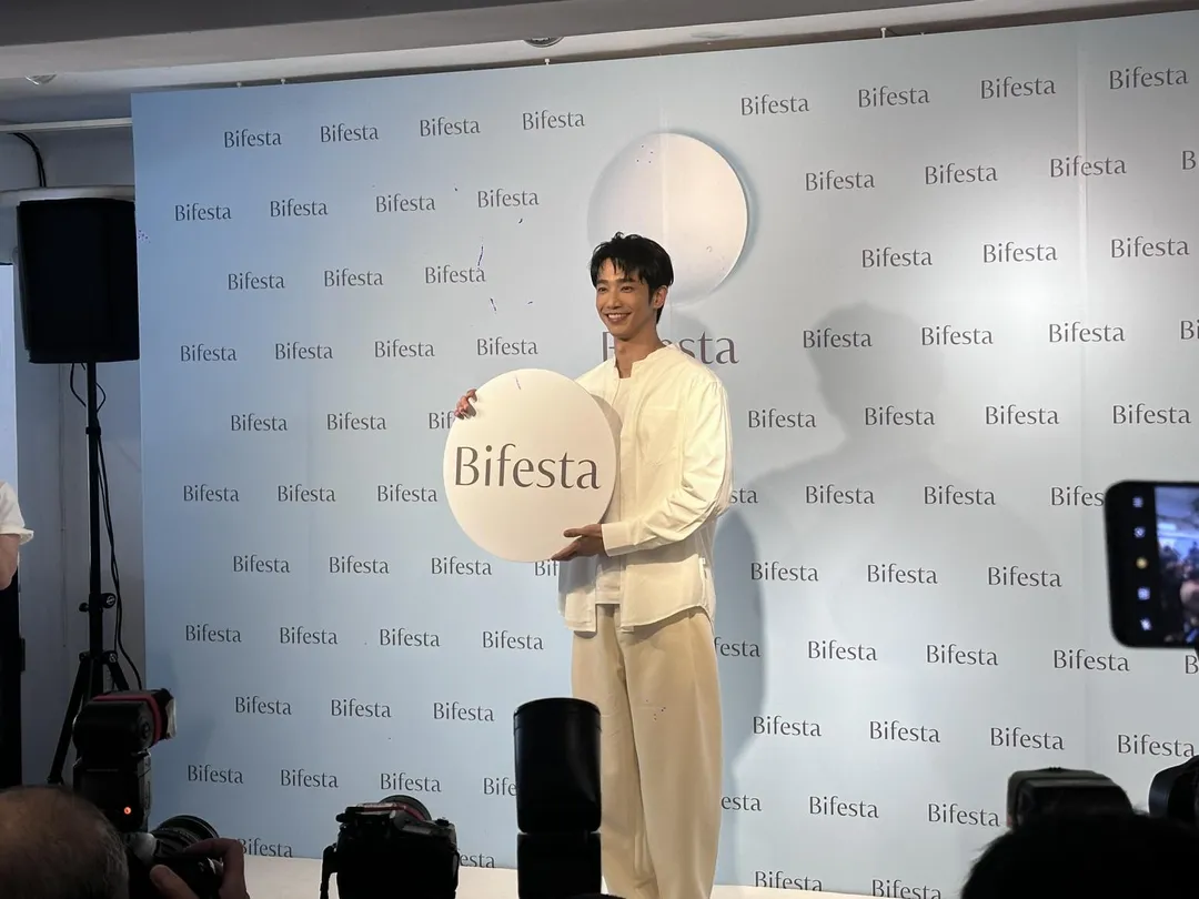 劉以豪23日出席日本洗卸品牌代言活動。（圖／記者 伍映澄 攝）