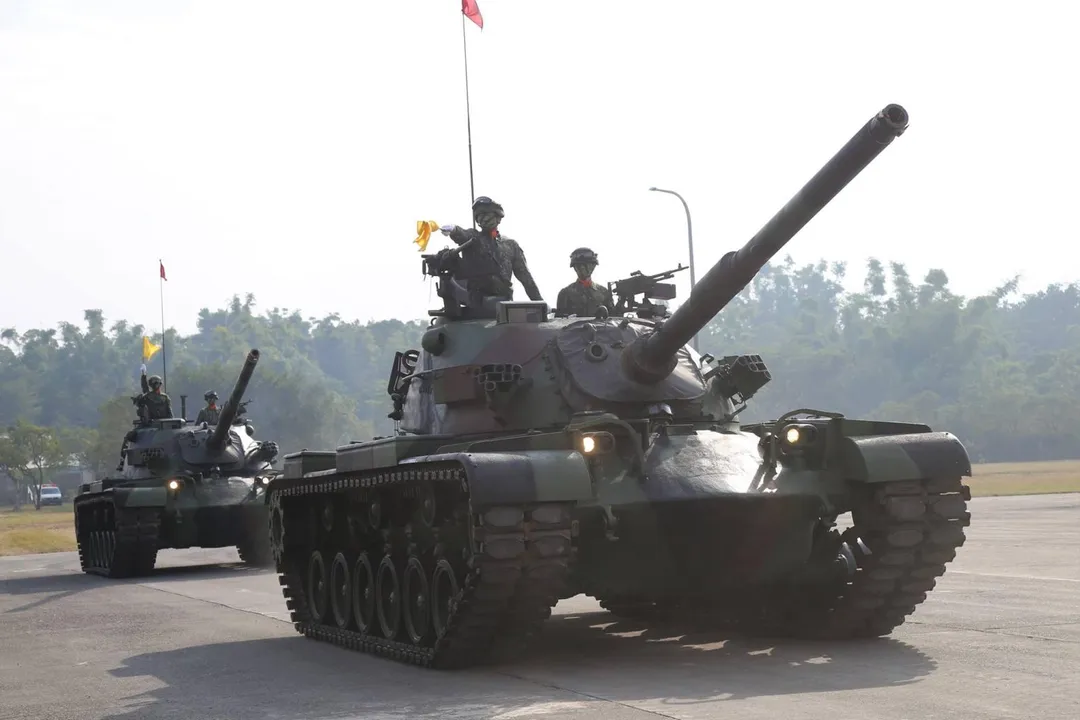 陸軍CM12戰車將全部除役。(圖/國防部臉書)