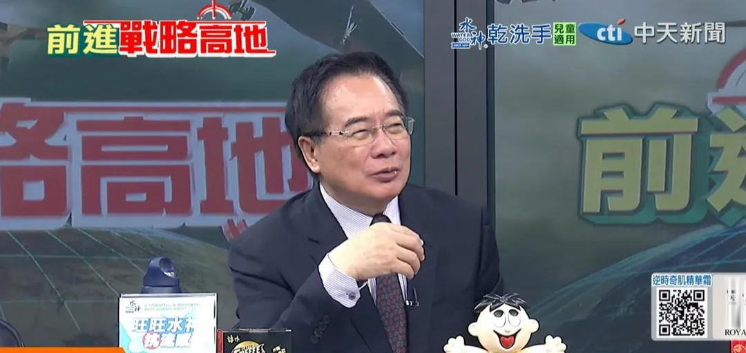 國民黨前立委蔡正元。(圖/中天新聞)