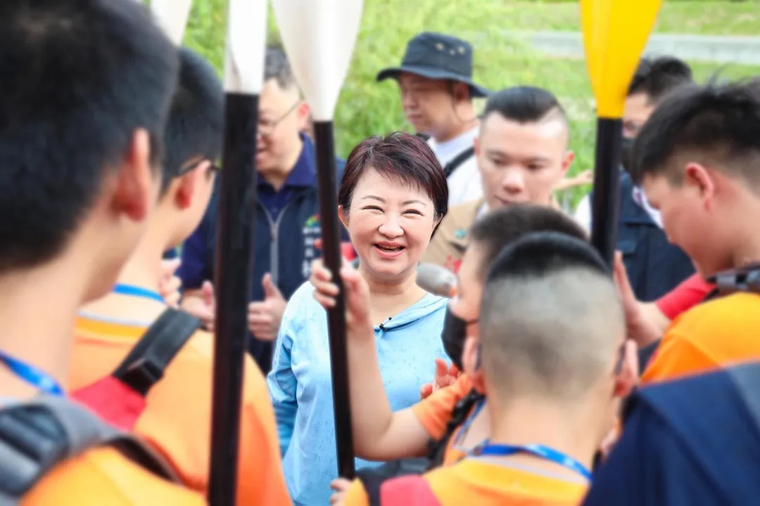 台中市長盧秀燕近來因地方補助款遭砍議題請命中央。（圖取自盧秀燕臉書）