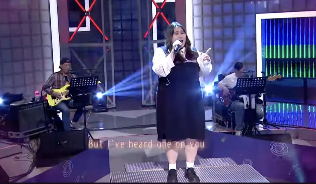 慈慈（Erica）因酷似西洋天后愛黛兒（Adele）的嗓音與外型受到矚目。（圖／好看娛樂提供）