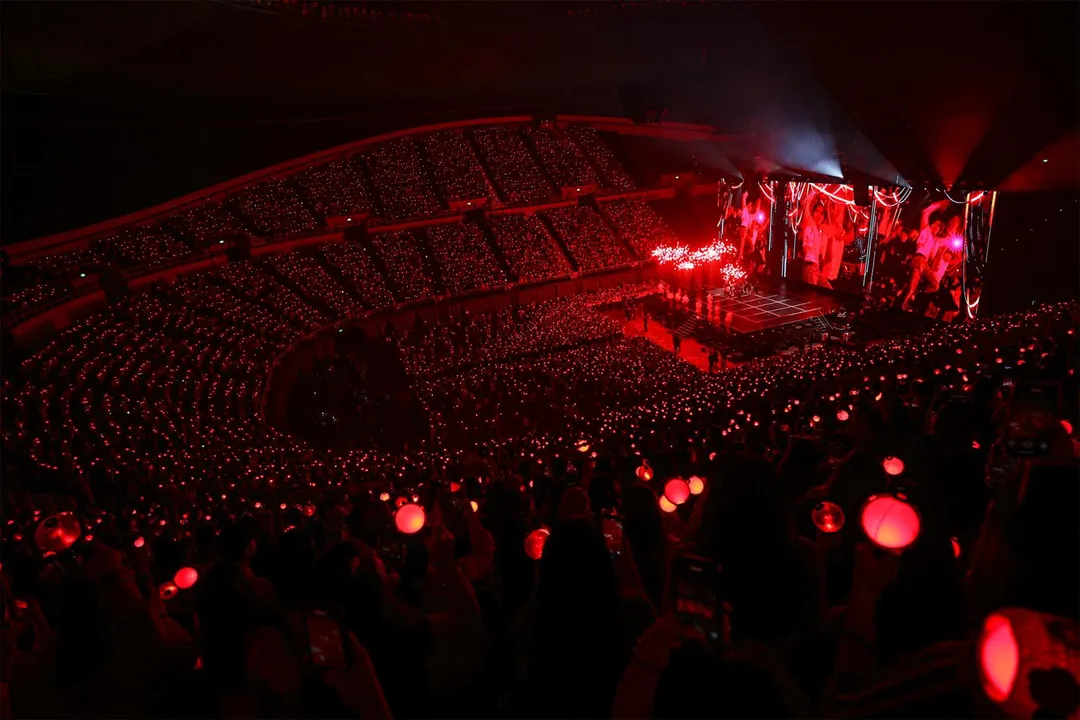 j-hope台灣開唱，現場座無虛席。（圖／Live Nation Taiwan提供）